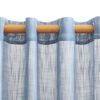 Cortina Dib Velo Glasgow Liso Azul 140 x 230 cm
