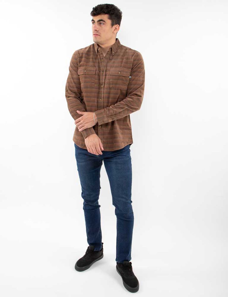 Camisa Tartán Manga Larga Hombre Fiorucci