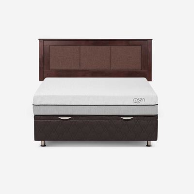 Imagen 1 del producto Boxet Rosen 2 Plazas Pratta + Respaldo Rachel