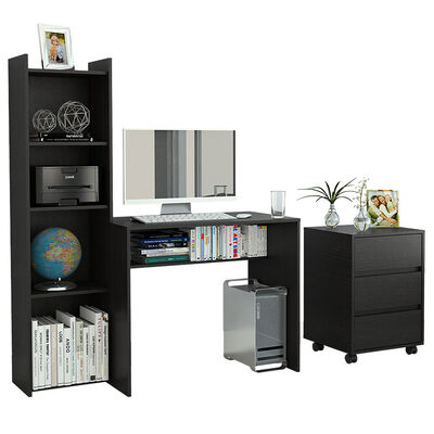 Imagen 2 del producto Escritorio con biblioteca + Archivador Office