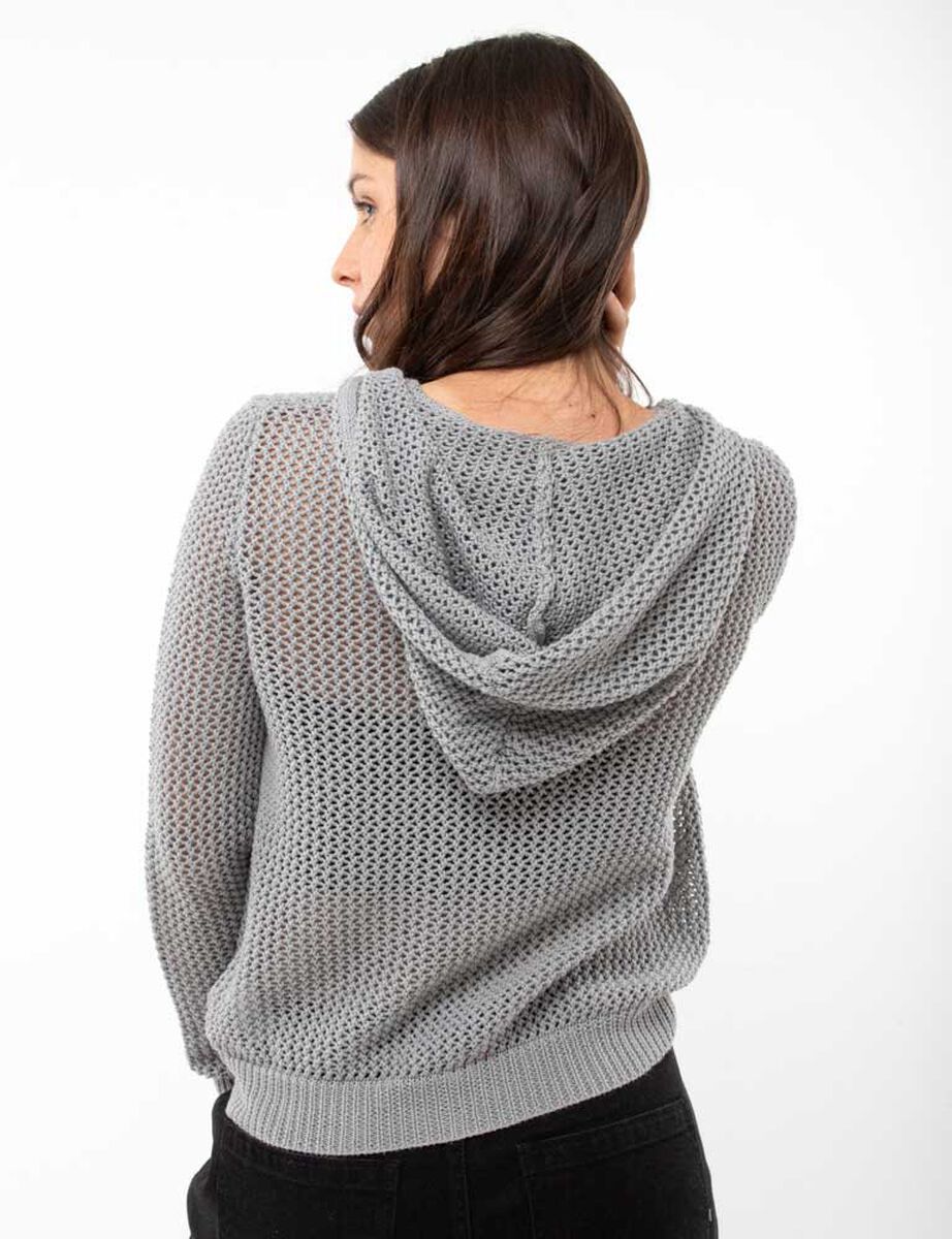 Polerón Crochet Mujer Icono