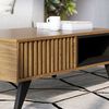 Mesa De Centro Onessta Jeri Café y Negro