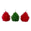 Adorno Navideño Set Velas 3 Piezas Casanova