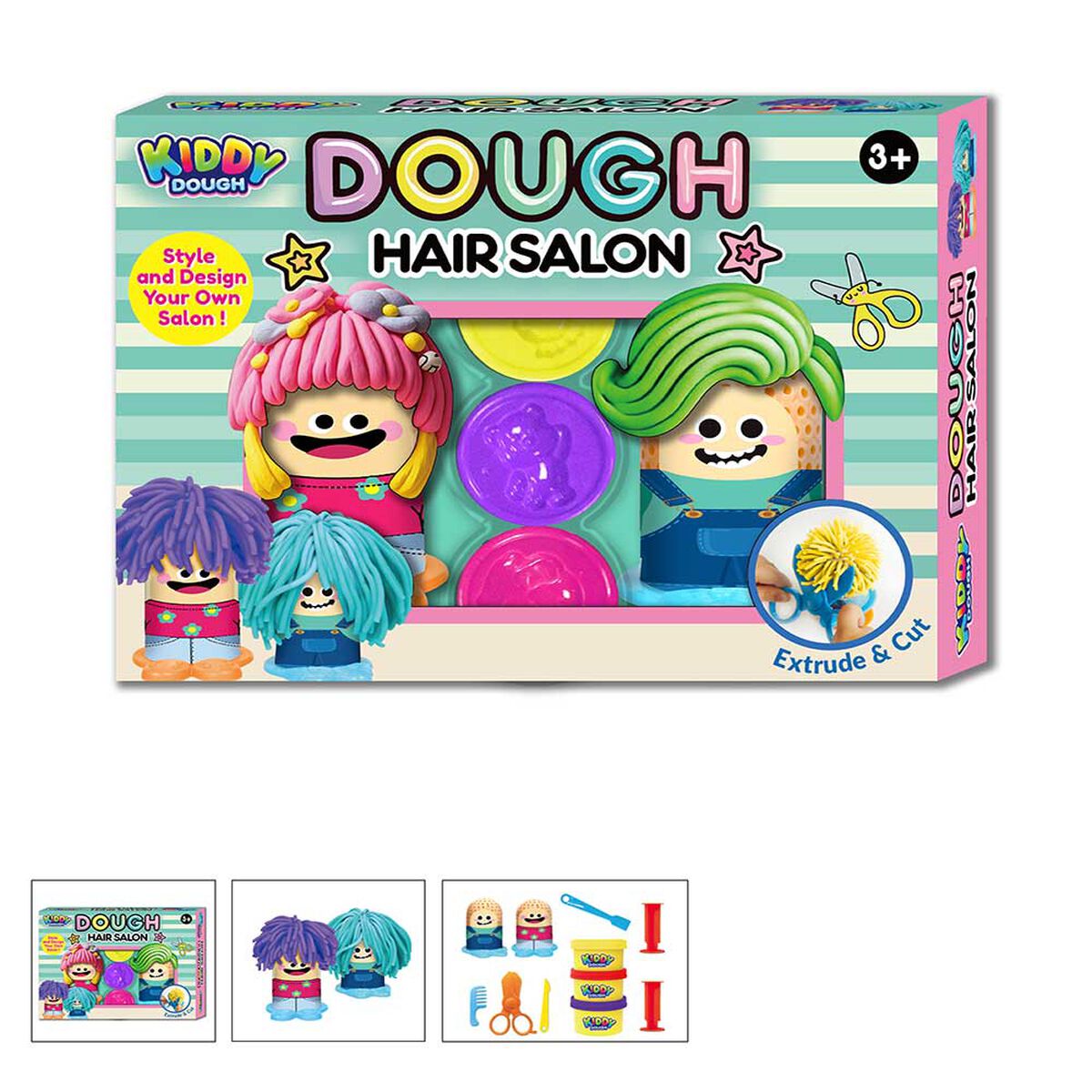 Peluqueria Divertida con Masitas Kiddy Dough