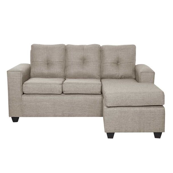Sofá Seccional Black Factory Ranger 4 Cuerpos Beige