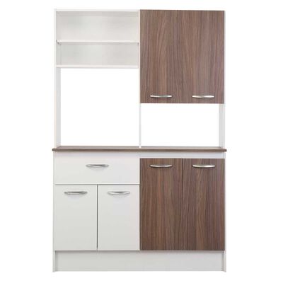 Imagen 1 del producto Mueble de Cocina CIC Emma Nogal Africano Blanco 1 Cajón