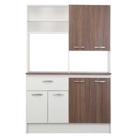 Mueble de Cocina CIC Emma Nogal Africano Blanco 1 Cajón