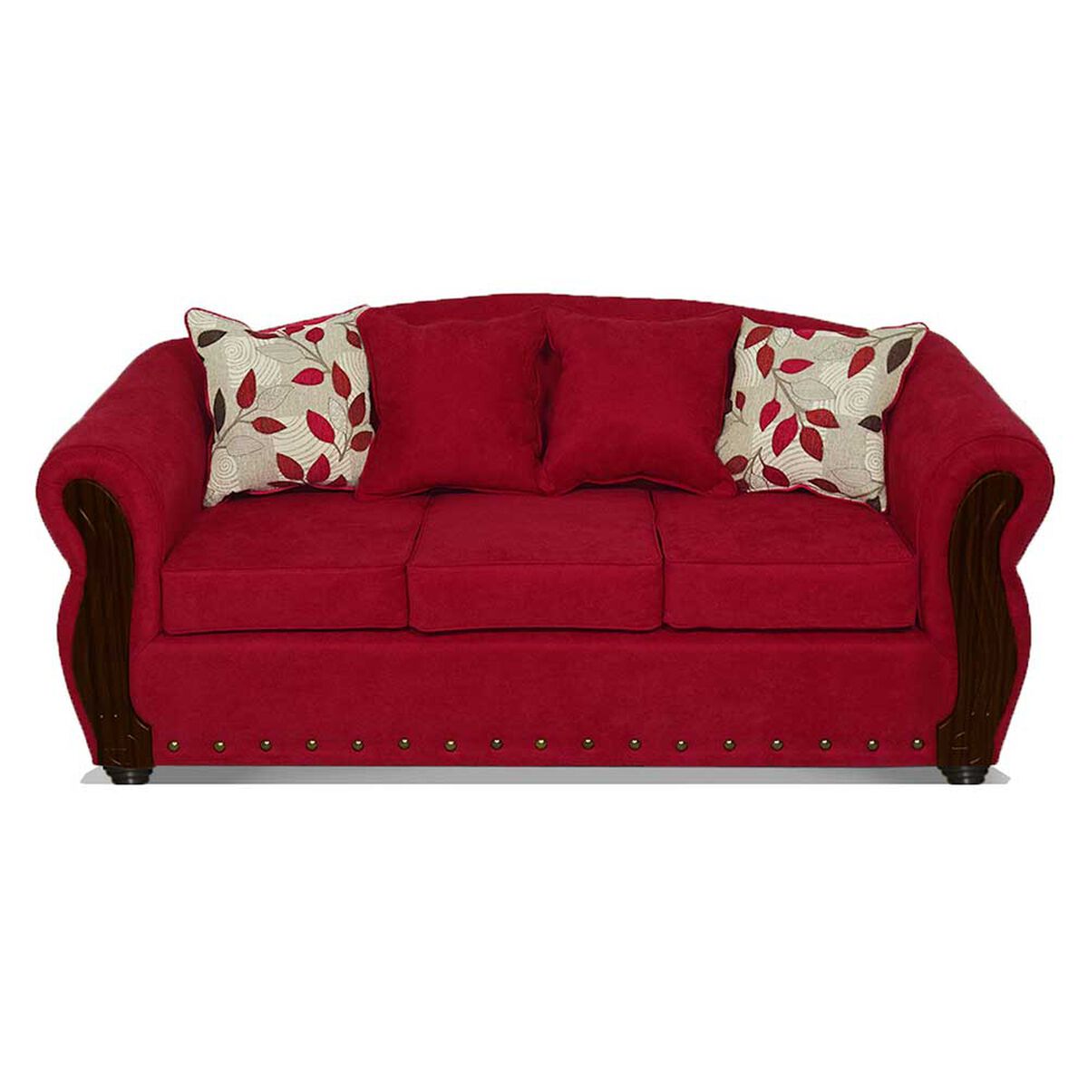 Juego de Living Elegant Detail Bartolucci Sof&aacute; 3 Cuerpos + Dos Sillones 1 Cuerpo Crudo