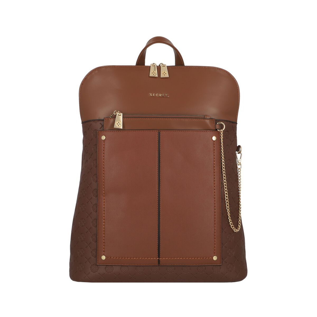 Mochila Notebook Secret Polonia FW25 Café 14"