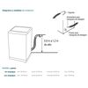 Lavadora Automática Mabe LMA9520WDGCL0 9,5 kg.