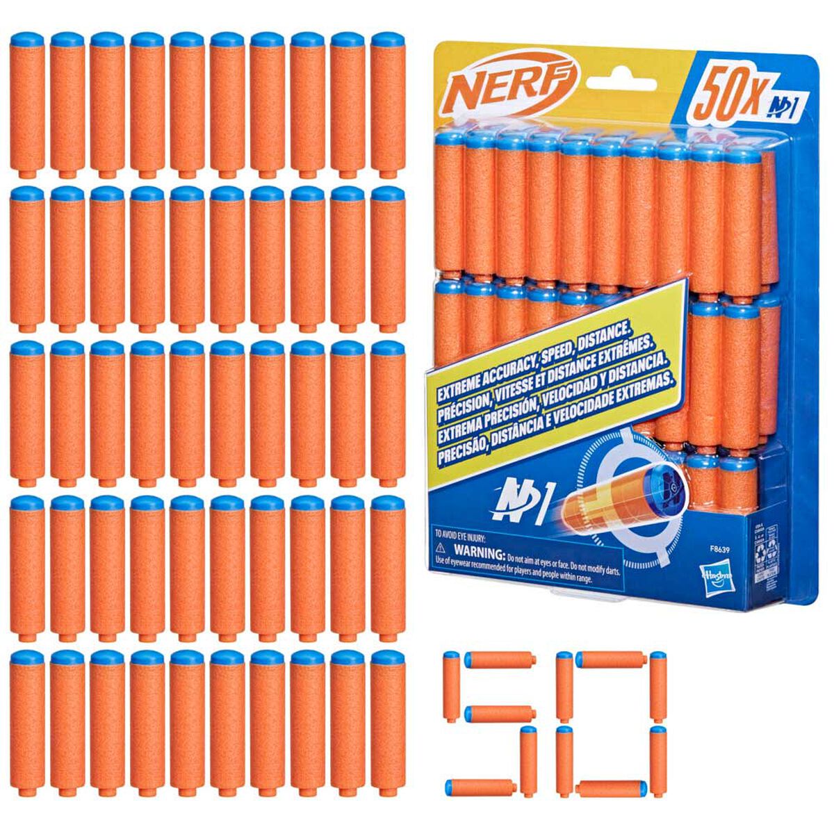 Dardos Nerf N Series 50 Unidades