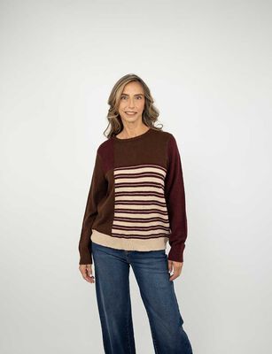 Imagen 1 del producto Sweater Mujer Portman Club Burdeo, Crudo