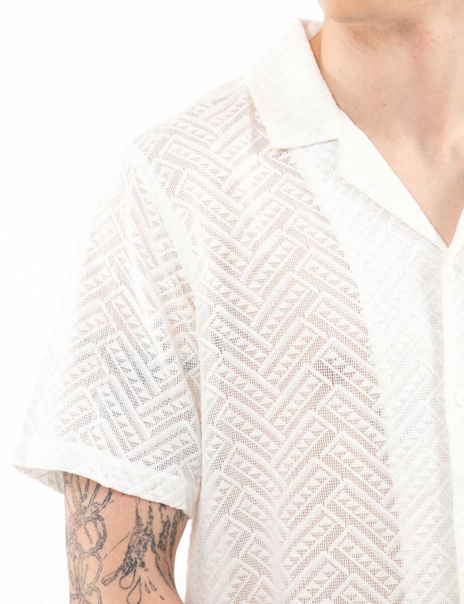 Camisa Manga Corta Hombre Fiorucci