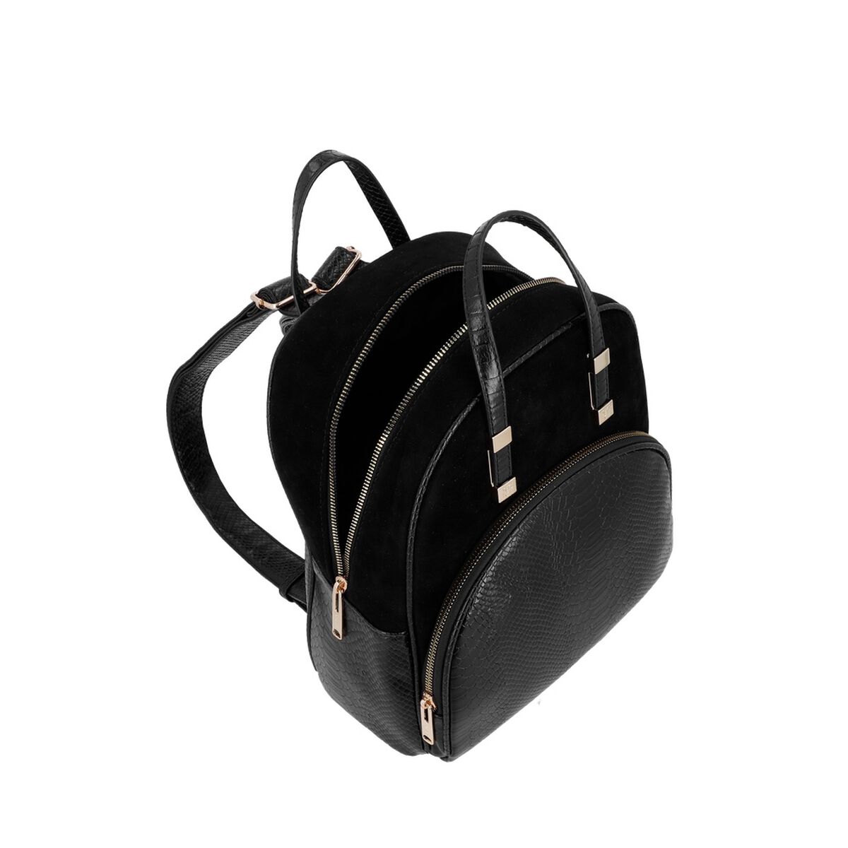 Mochila de Mujer Secret Zagreb SC7 Mediana Negro