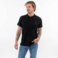 Polera Manga Corta Hombre Zibel Negro