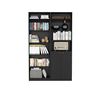 Estante 2 Puertas + Estante 5 Repisas + 2 Complementos TuHome Home Wengue