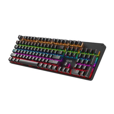 Teclado Gamer Mecánico Levo Storm USB