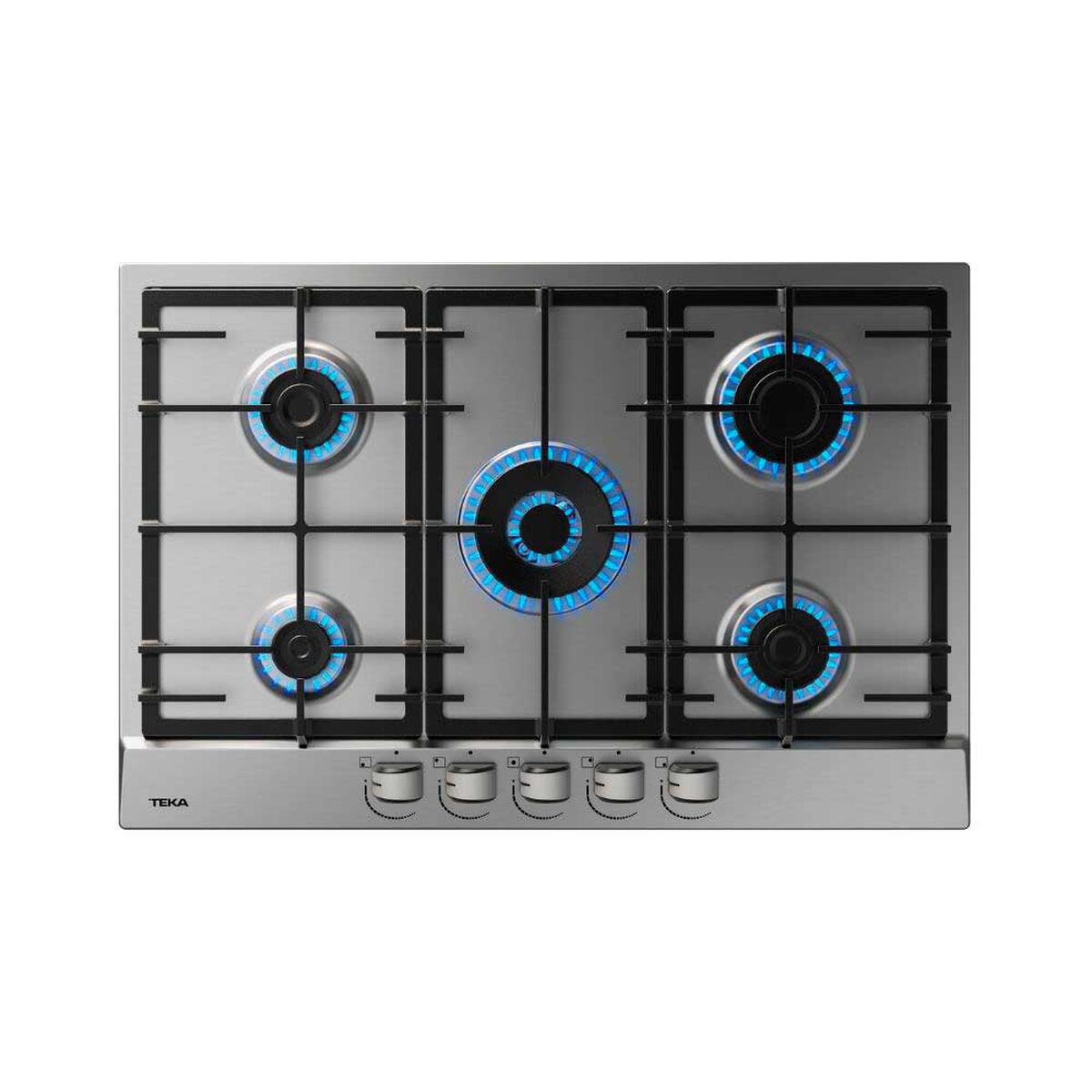 Encimera a Gas Teka GSC 75330 INOX 5 Quemadores