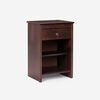 Cama Europea Rosen King Tempo + Respaldo + 2 Veladores Rachel