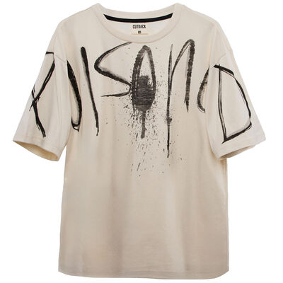 Imagen 1 del producto Polera Manga Corta de Algodón Niño Cutback Crudo