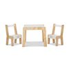 Mesa CIC Kids 2 Sillas Blanco