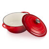 Olla Hierro Fundido Thomas 24cm Rojo