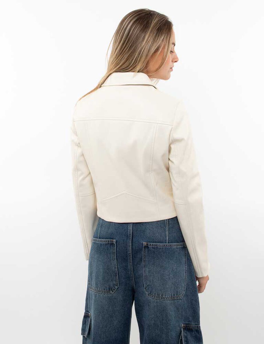 Chaqueta Ecocuero Mujer Icono