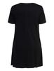 Vestido Corto Liso Manga Corta Bolsillos Mujer Only Carmakoma