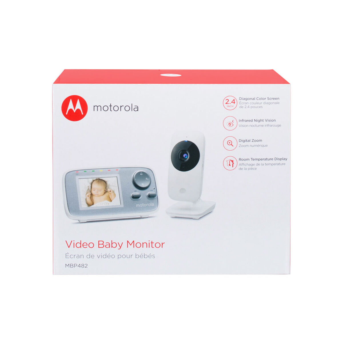 Monitor para Bebé Motorola 2.4" MB482