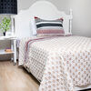 Quilt Doral 1,5 Plazas Patchwork Blanco