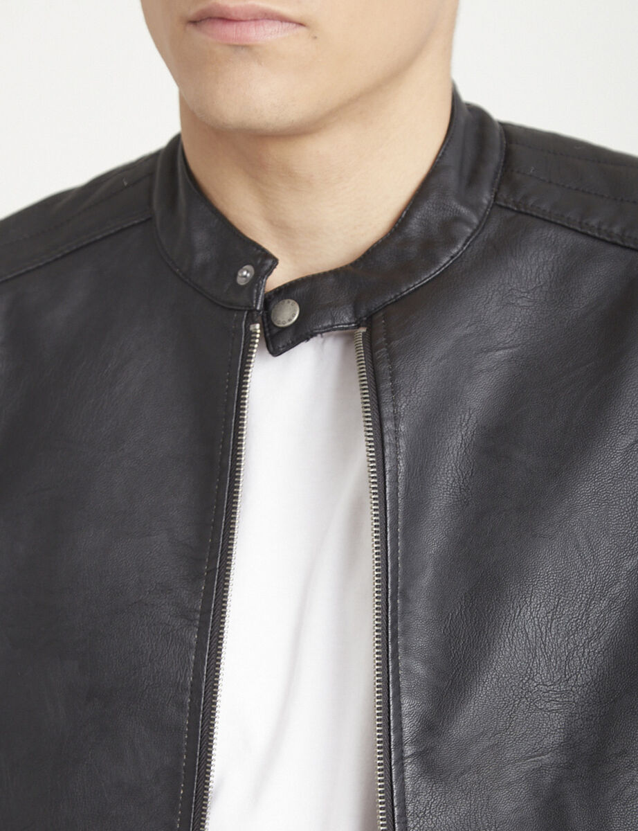 Chaqueta de Cuero Hombre Icono