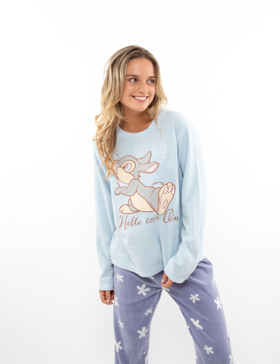 Pijama Polar Mujer Bambi
