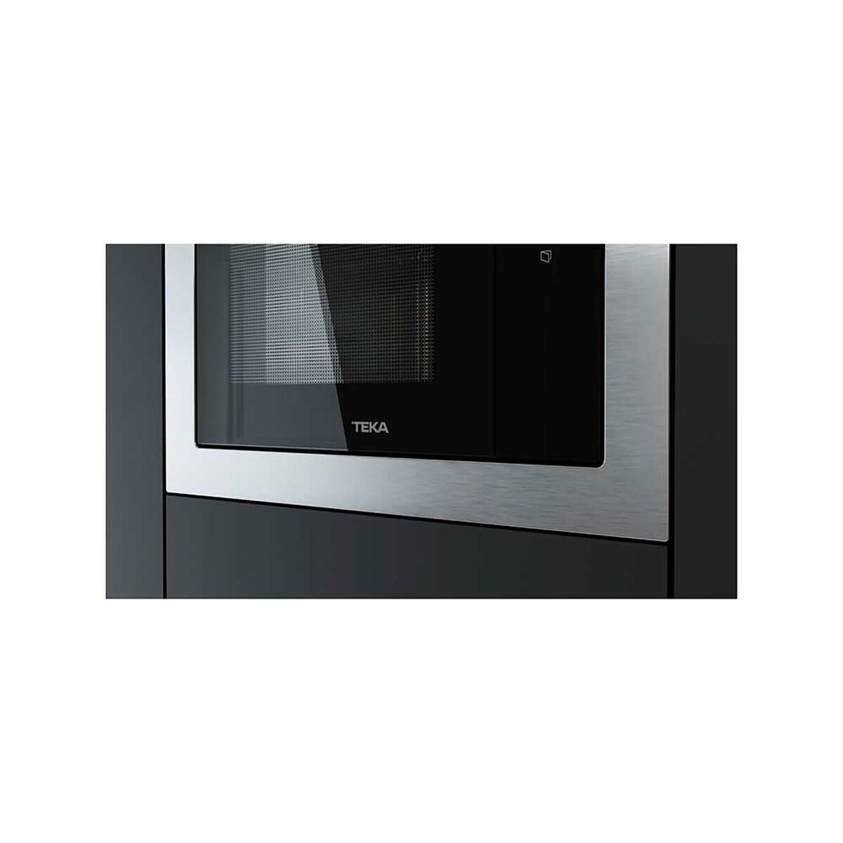 Microondas empotrado Teka MS 6200 BIS 20 lts. Negro-inox