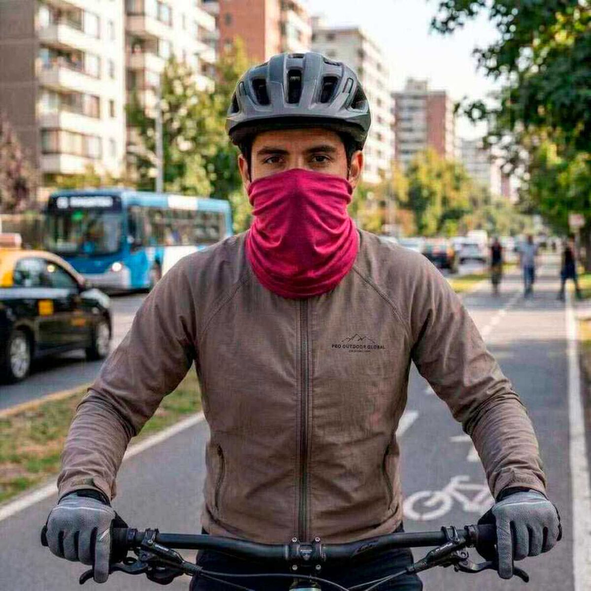 Bandana Outdoor Multifuncional Rosado Pro Outdoor