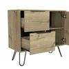 Cómoda TuHome Concept D Duna Wengue 2 Cajones