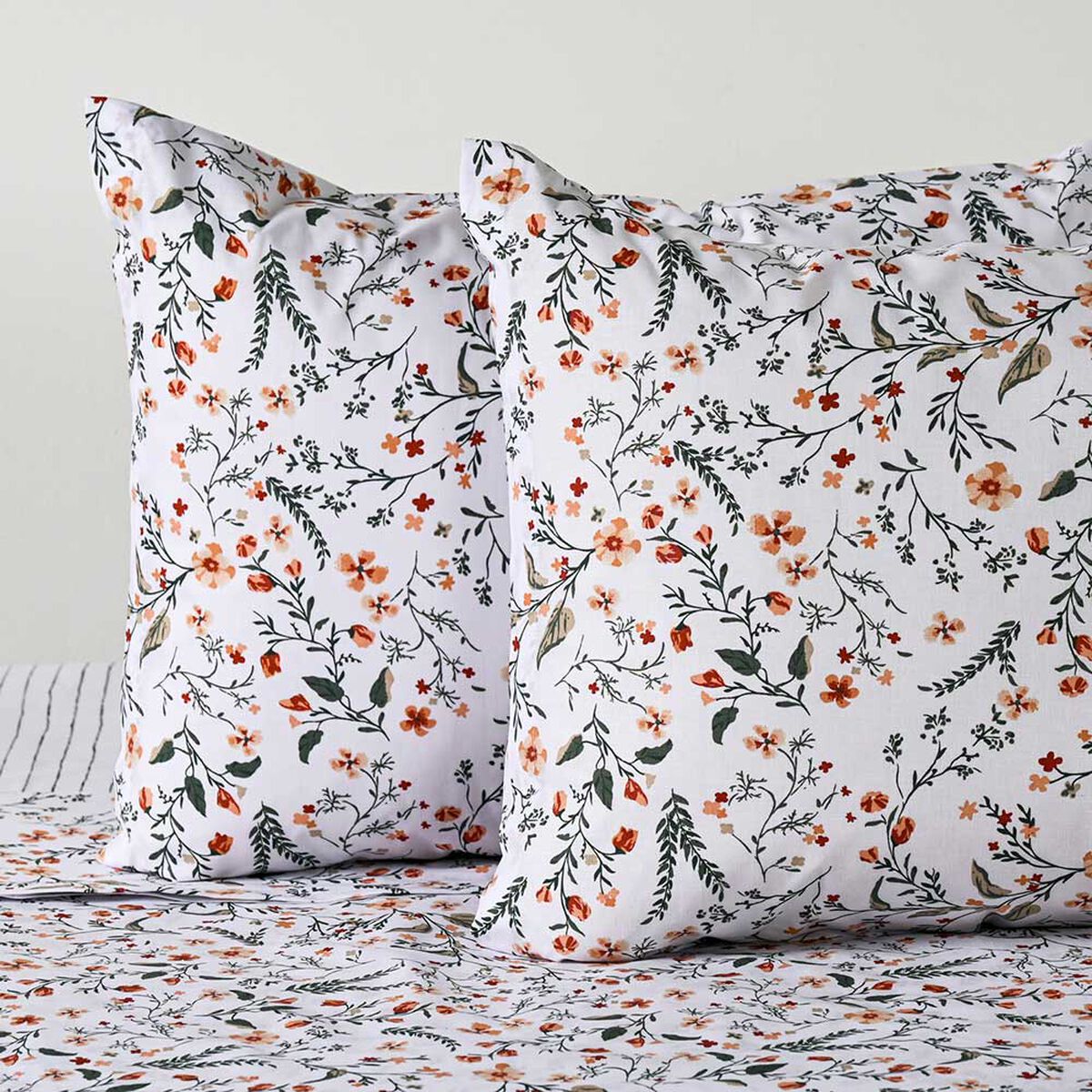 Juego de Sábanas American Family 144 Hilos 2 Plazas Sarah Verde