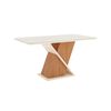 Mesa Comedor Home Mobili Sonuz Blanco Nature