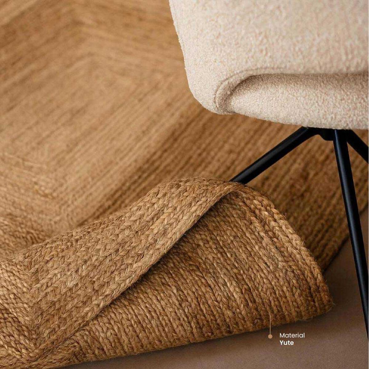 Alfombra Atmosphera Yute Natura 160x230cm