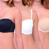 Pack 3 Sostén Strapless Copa C  Intime