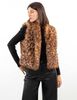 Chaqueta Peluda Sin Mangas Mujer Zibel