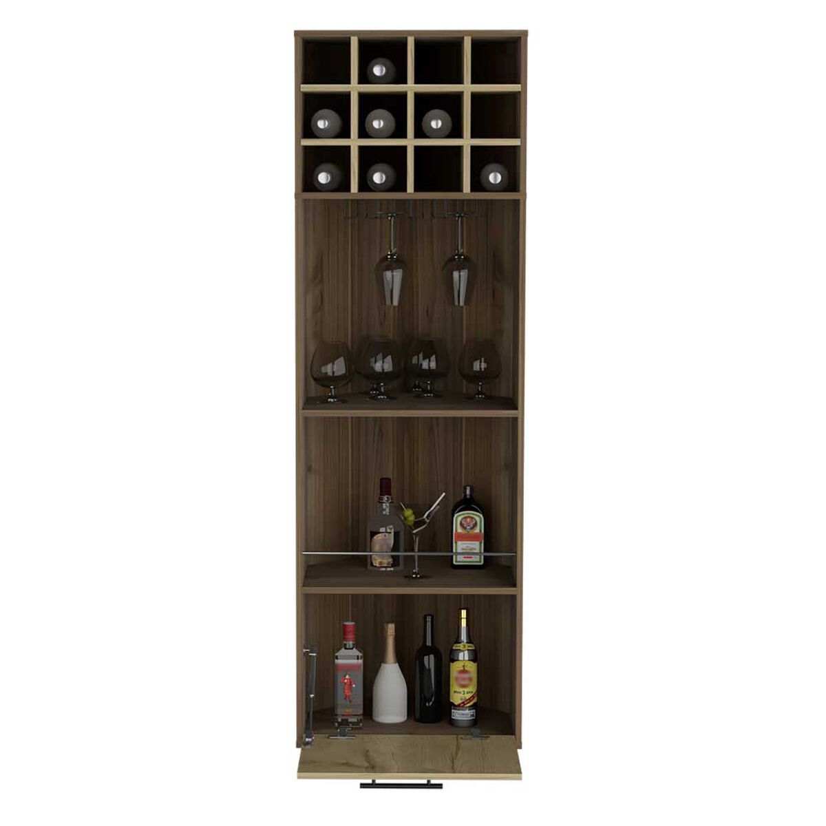 Bar Esquinero TuHome Marsella 2 Puertas Gales Duna
