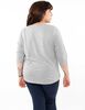 Polera Con Estampado Manga 3/4 Mujer Extralindas