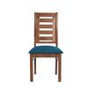 Juego de Comedor Latam Home Alicante 6 Sillas Azul Petróleo