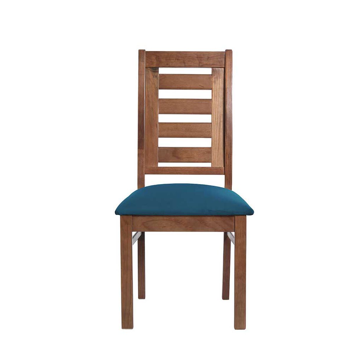 Juego de Comedor Latam Home Alicante 6 Sillas Azul Petróleo