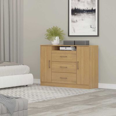 Imagen 2 del producto Cómoda Exit 32TVRO 3 Cajones 2 Puertas Roble