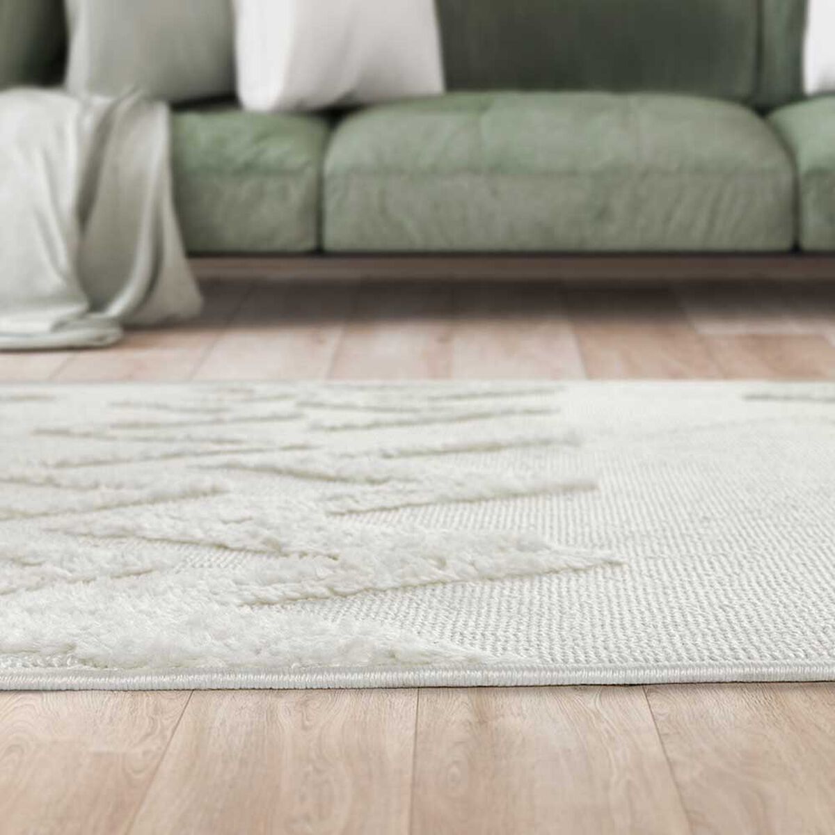 Alfombra Modalfo Palafito Blanca 240 x 340 cm