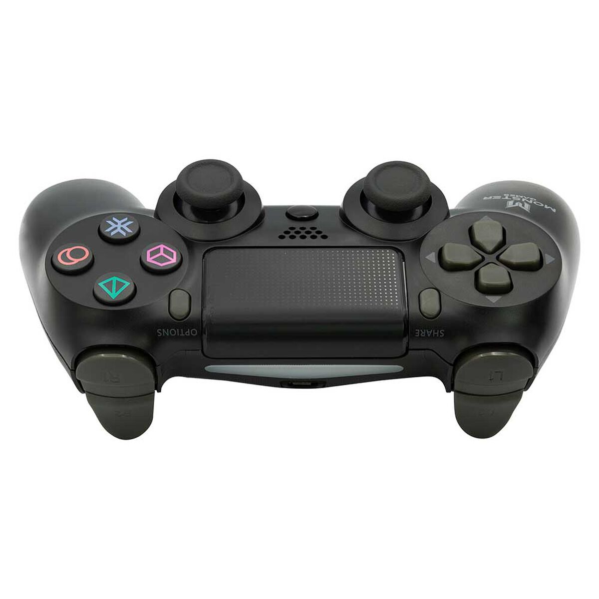 Mando de Consola Compatible con PS4 Monster Games Negro