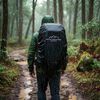 Cubre Mochila Contra Agua Impermeable Funda 45Lts Negra Pro Outdoor