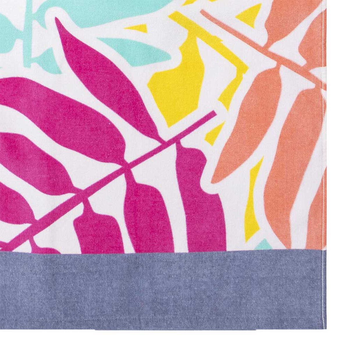 Toalla de Playa Velour Casanova Leaves 75 x 150 cm
