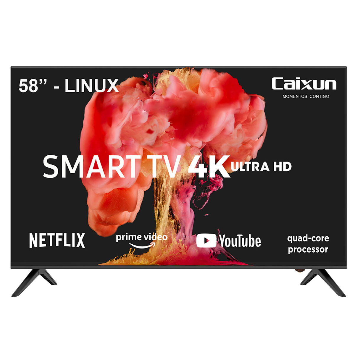 LED 58" Caixun CS58F2USM Smart TV 4K UHD